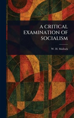 Cover A Critical Examination of Socialism