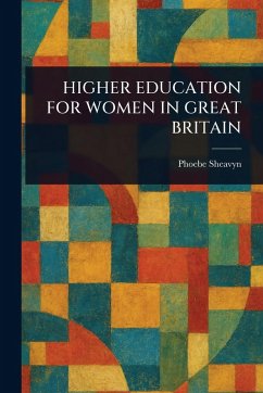 Cover Higher Education for Women in Great Britain
