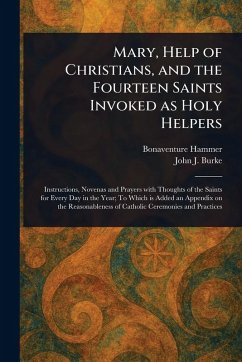Cover Mary, Help of Christians, and the Fourteen Saints Invoked as Holy Helpers