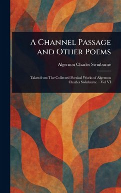 Cover A Channel Passage and Other Poems