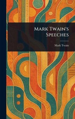 Cover Mark Twain's Speeches