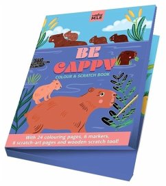 Be Cappy Colour and Scratch Book - Mile, Creative