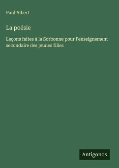 Cover La poésie