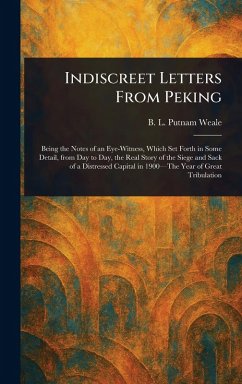 Cover Indiscreet Letters From Peking