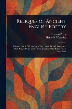 Cover Reliques of Ancient English Poetry