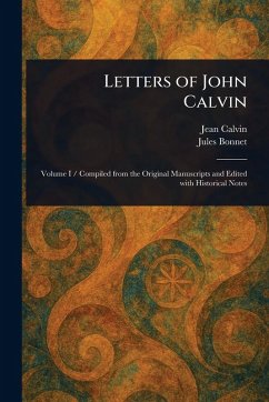 Cover Letters of John Calvin