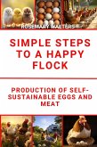 Simple Steps to a Happy Flock :Production of Self-Sustainable Eggs and Meat (eBook, ePUB)