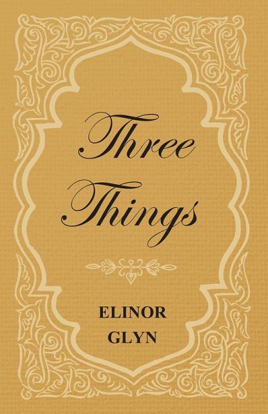 Three Things (eBook, ePUB) Three Things (eBook, ePUB)