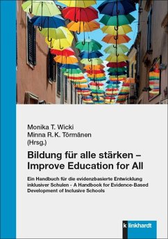 Cover Bildung für alle stärken - Improve Education for All (eBook, PDF)