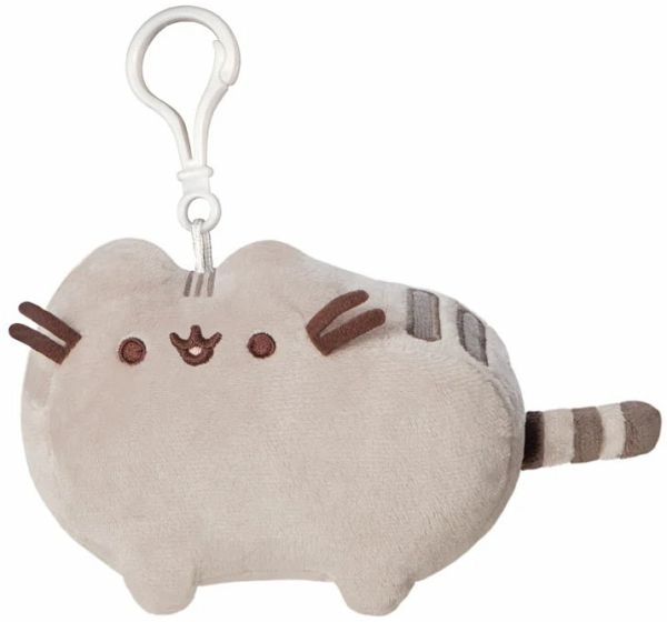 Aurora 61534 - Pusheen Classic Keyring, Schlüsselanhänger, Plüschtier, ca. 10 cm Aurora 61534 - Pusheen Classic Keyring, Schlüsselanhänger, Plüschtier, ca. 10 cm