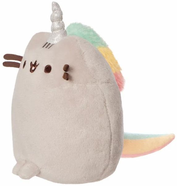 Aurora 61515 - Pusheen Pusheenicorn Sitting Small, Plüschtier, 13 cm