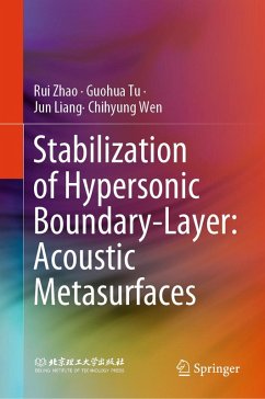Stabilization of Hypersonic Boundary-Layer: Acoustic Metasurfaces (eBook, PDF) - Zhao, Rui; Tu, Guohua; Liang, Jun; Wen, Chihyung