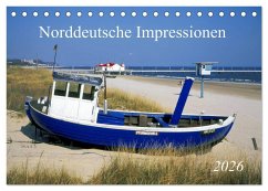 Norddeutsche Impressionen (Tischkalender 2026 DIN A5 quer), CALVENDO Monatskalender