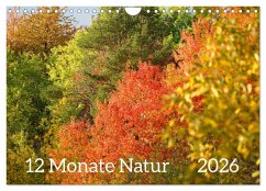 12 Monate Natur (Wandkalender 2026 DIN A4 quer), CALVENDO Monatskalender