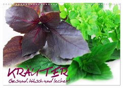 Cover Kräuter - Gesund, hübsch und lecker (Wandkalender 2026 DIN A3 quer), CALVENDO Monatskalender