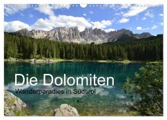 Die Dolomiten - Wanderparadies in Südtirol (Wandkalender 2026 DIN A3 quer), CALVENDO Monatskalender