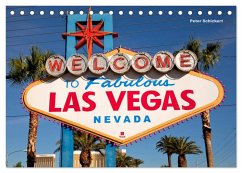 Cover Las Vegas (Tischkalender 2026 DIN A5 quer), CALVENDO Monatskalender