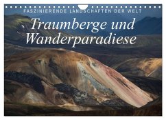 Cover Faszinierende Landschaften der Welt: Traumberge und Wanderparadiese (Wandkalender 2026 DIN A4 quer), CALVENDO Monatskalender