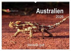 Cover Australien tierisch gut 2026 (Wandkalender 2026 DIN A2 quer), CALVENDO Monatskalender
