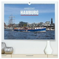 Hansestadt Hamburg (hochwertiger Premium Wandkalender 2026 DIN A2 quer), Kunstdruck in Hochglanz Hansestadt Hamburg (hochwertiger Premium Wandkalender 2026 DIN A2 quer), Kunstdruck in Hochglanz