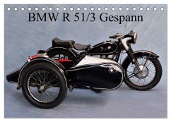 BMW R 51/3 Gespann (Tischkalender 2026 DIN A5 quer), CALVENDO Monatskalender BMW R 51/3 Gespann (Tischkalender 2026 DIN A5 quer), CALVENDO Monatskalender