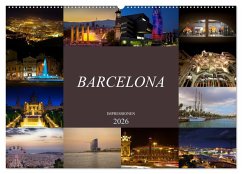 Barcelona Impressionen (Wandkalender 2026 DIN A2 quer), CALVENDO Monatskalender