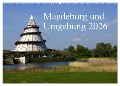 Magdeburg und Umgebung 2026 (Wandkalender 2026 DIN A2 quer), CALVENDO Monatskalender