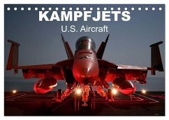 Kampfjets ¿ U.S. Aircraft (Tischkalender 2026 DIN A5 quer), CALVENDO Monatskalender