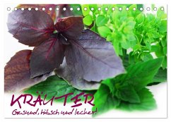Cover Kräuter - Gesund, hübsch und lecker (Tischkalender 2026 DIN A5 quer), CALVENDO Monatskalender