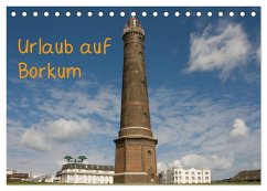 Urlaub auf Borkum (Tischkalender 2026 DIN A5 quer), CALVENDO Monatskalender