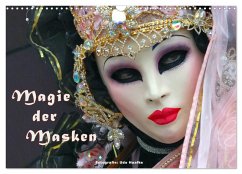 Cover Magie der Masken (Wandkalender 2026 DIN A3 quer), CALVENDO Monatskalender