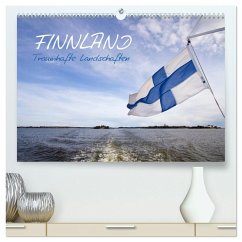 FINNLAND - Traumhafte Landschaften (CH - Version) (hochwertiger Premium Wandkalender 2026 DIN A2 quer), Kunstdruck in Hochglanz