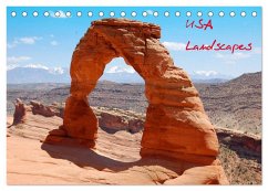 USA Landscapes (Tischkalender 2026 DIN A5 quer), CALVENDO Monatskalender Cover USA Landscapes (Tischkalender 2026 DIN A5 quer), CALVENDO Monatskalender