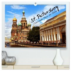 Cover St. Petersburg (hochwertiger Premium Wandkalender 2026 DIN A2 quer), Kunstdruck in Hochglanz