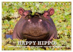 Emotionale Momente. Happy Hippo / CH-Version (Tischkalender 2026 DIN A5 quer), CALVENDO Monatskalender Emotionale Momente. Happy Hippo / CH-Version (Tischkalender 2026 DIN A5 quer), CALVENDO Monatskalender