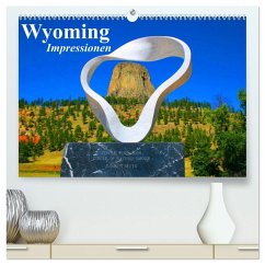 Cover Wyoming ¿ Impressionen (hochwertiger Premium Wandkalender 2026 DIN A2 quer), Kunstdruck in Hochglanz