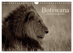 Cover Botswana - Impressionen aus Afrika (Wandkalender 2026 DIN A4 quer), CALVENDO Monatskalender