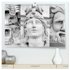 Mannheim ist Schön! (hochwertiger Premium Wandkalender 2026 DIN A2 quer), Kunstdruck in Hochglanz