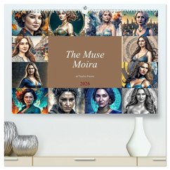 The Muse Moira in Twelve Facets (High Quality Premium Wall Calendar 2026 DIN A2 landscape),CALVENDO 12 Month Wall Calendar