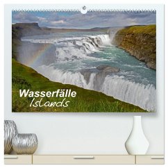 Wasserfälle Islands (hochwertiger Premium Wandkalender 2026 DIN A2 quer), Kunstdruck in Hochglanz Wasserfälle Islands (hochwertiger Premium Wandkalender 2026 DIN A2 quer), Kunstdruck in Hochglanz