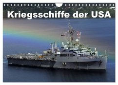 Cover Kriegsschiffe der USA (Wandkalender 2026 DIN A4 quer), CALVENDO Monatskalender