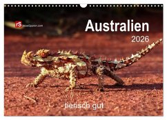 Cover Australien tierisch gut 2026 (Wandkalender 2026 DIN A3 quer), CALVENDO Monatskalender