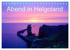 Abend in Helgoland (Tischkalender 2026 DIN A5 quer), CALVENDO Monatskalender