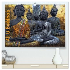 All U Buddhas (hochwertiger Premium Wandkalender 2026 DIN A2 quer), Kunstdruck in Hochglanz All U Buddhas (hochwertiger Premium Wandkalender 2026 DIN A2 quer), Kunstdruck in Hochglanz