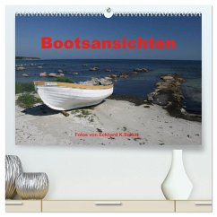 Bootsansichten (hochwertiger Premium Wandkalender 2026 DIN A2 quer), Kunstdruck in Hochglanz
