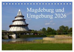 Magdeburg und Umgebung 2026 (Tischkalender 2026 DIN A5 quer), CALVENDO Monatskalender