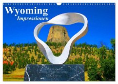 Wyoming ¿ Impressionen (Wandkalender 2026 DIN A3 quer), CALVENDO Monatskalender