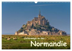 Cover Unterwegs in der Normandie (Wandkalender 2026 DIN A3 quer), CALVENDO Monatskalender
