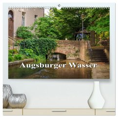 Augsburger Wasser (hochwertiger Premium Wandkalender 2026 DIN A2 quer), Kunstdruck in Hochglanz Cover Augsburger Wasser (hochwertiger Premium Wandkalender 2026 DIN A2 quer), Kunstdruck in Hochglanz