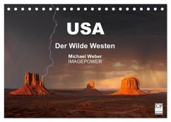 USA - Der Wilde Westen (Tischkalender 2026 DIN A5 quer), CALVENDO Monatskalender
